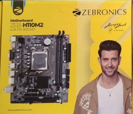 Zebronics H110M2 with M2 slot LGA 1151 Socket